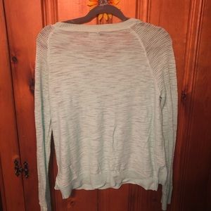 Mint green sweater